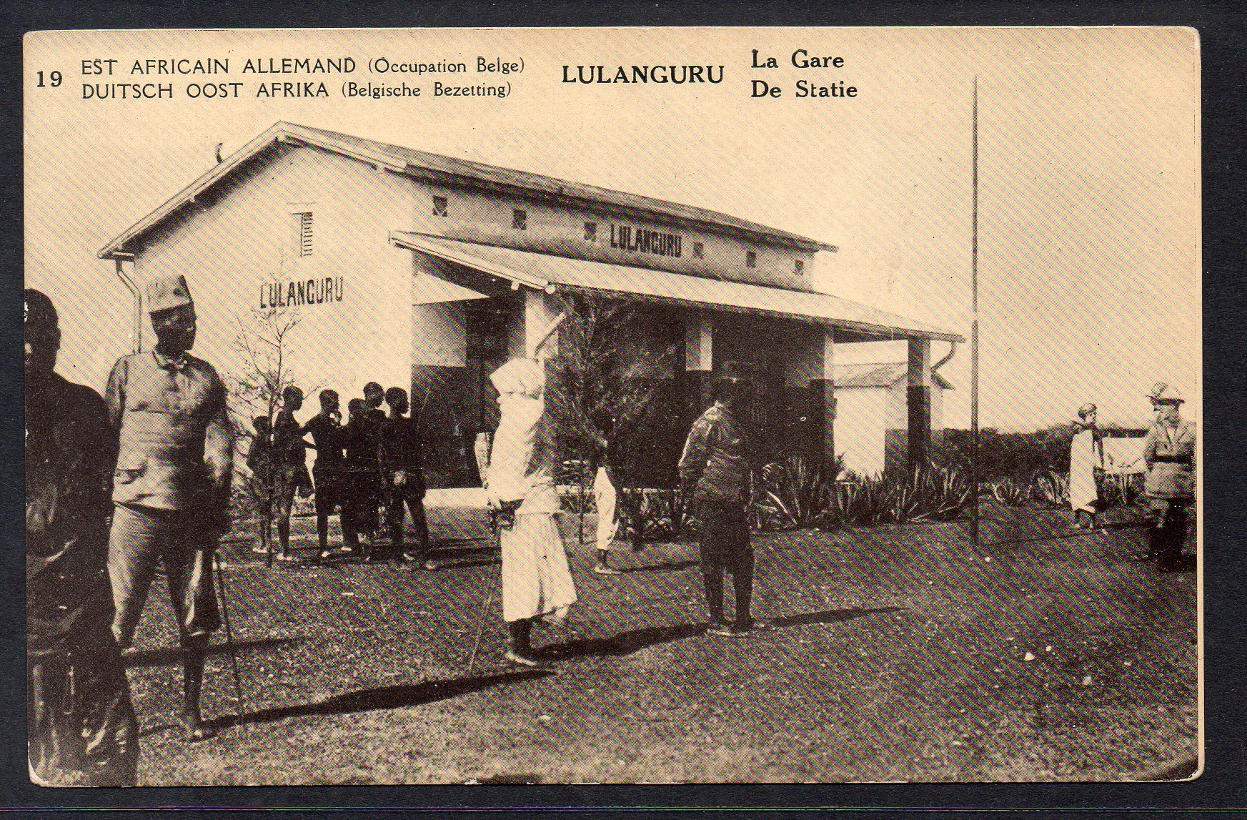 Ruanda-Urundi entiers postaux postal stationery cards views vues trains